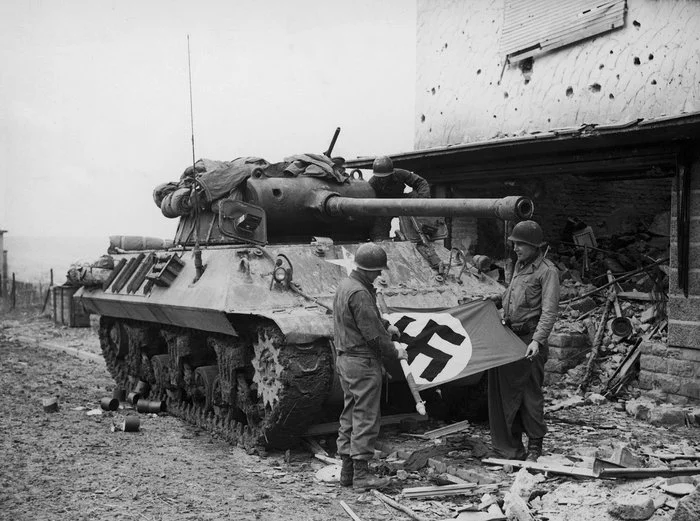 Эстетика Западного фронта VI - Вторая мировая война, История, Фотография, США, Великобритания, Союзники, Германия, Танки, Бронетехника, Длиннопост
