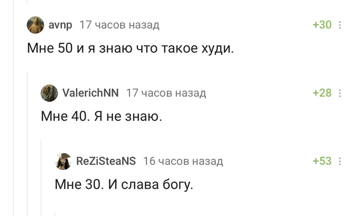 Главное-позитивный настрой! - Скриншот, Комментарии на Пикабу, Юмор, Худи, Остроумие