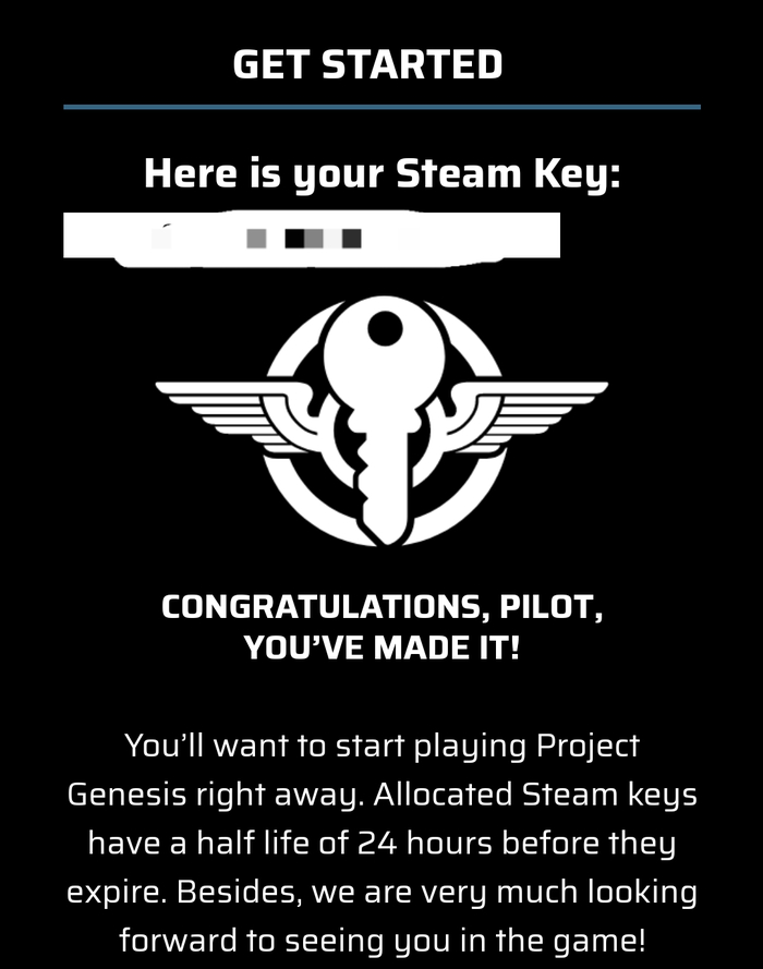 Получите бесплатный ключ Steam от Project Genesis(КЛЮЧИ ЗАКОНЧИЛИСЬ)