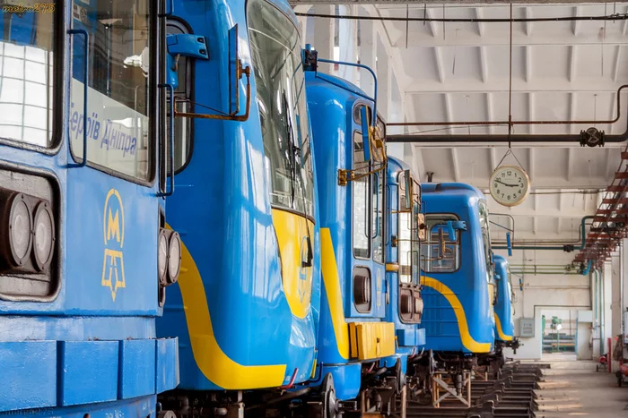 Metroshnoye - My, Kiev, Metro, A train, Depot