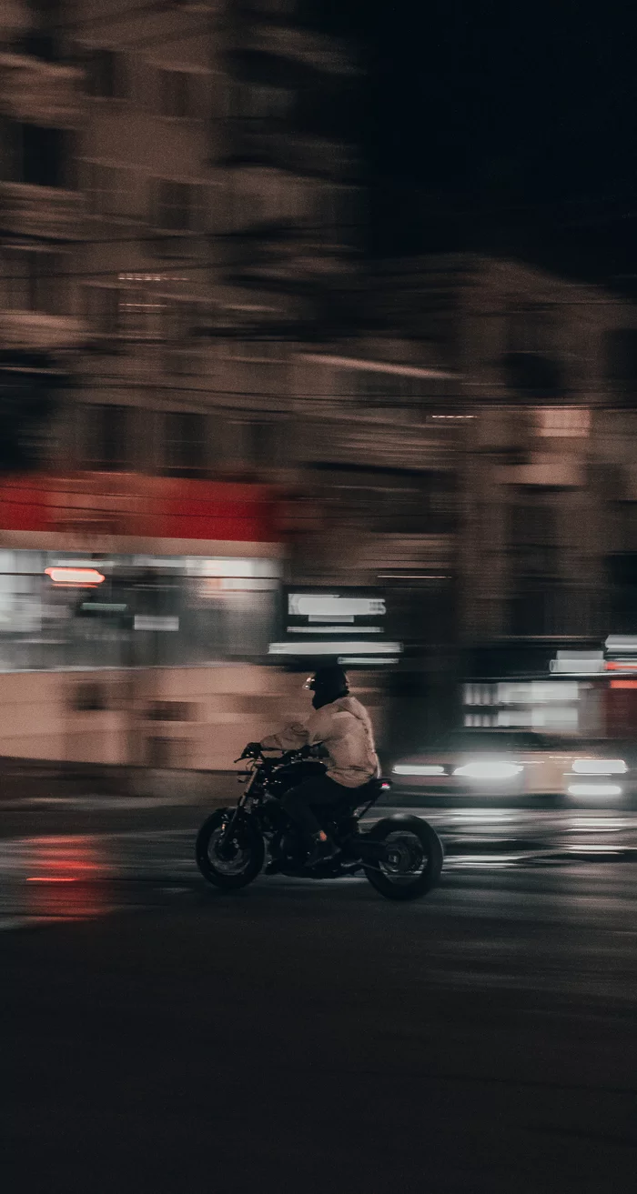 Continuation of the post Speed ??in the moment - My, The photo, Khabarovsk, Дальний Восток, Autumn, Canon, Moto, Night, Reply to post