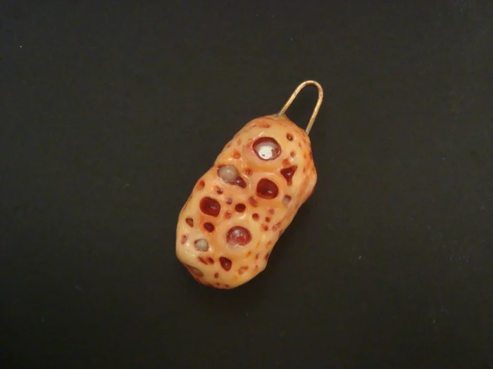 [The scariest post] Trypophobia - My, Halloween, Needlework without process, Polymer clay, Keychain, Magnets, Trypophobia, Longpost