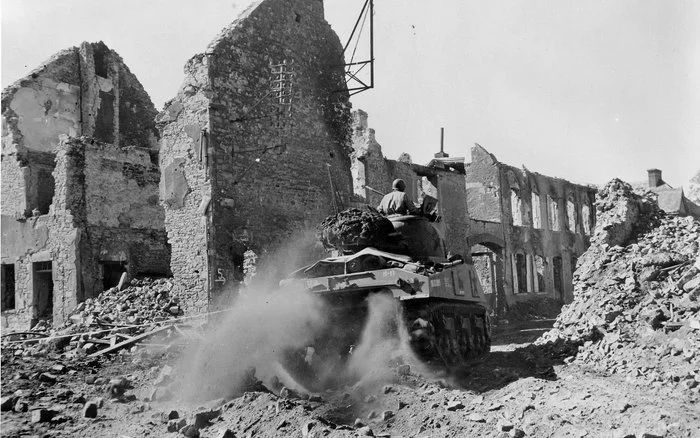 Эстетика Западного фронта VIII - Вторая мировая война, История, Фотография, США, Великобритания, Союзники, Германия, Танки, Бронетехника, Длиннопост