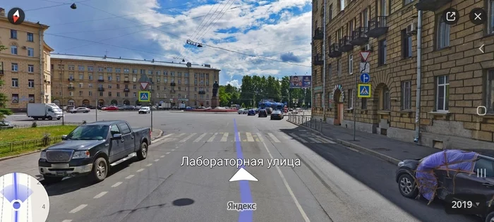 Reply to the post blunted on the ring - Road sign, Yandex Panoramas, Reply to post, Longpost
