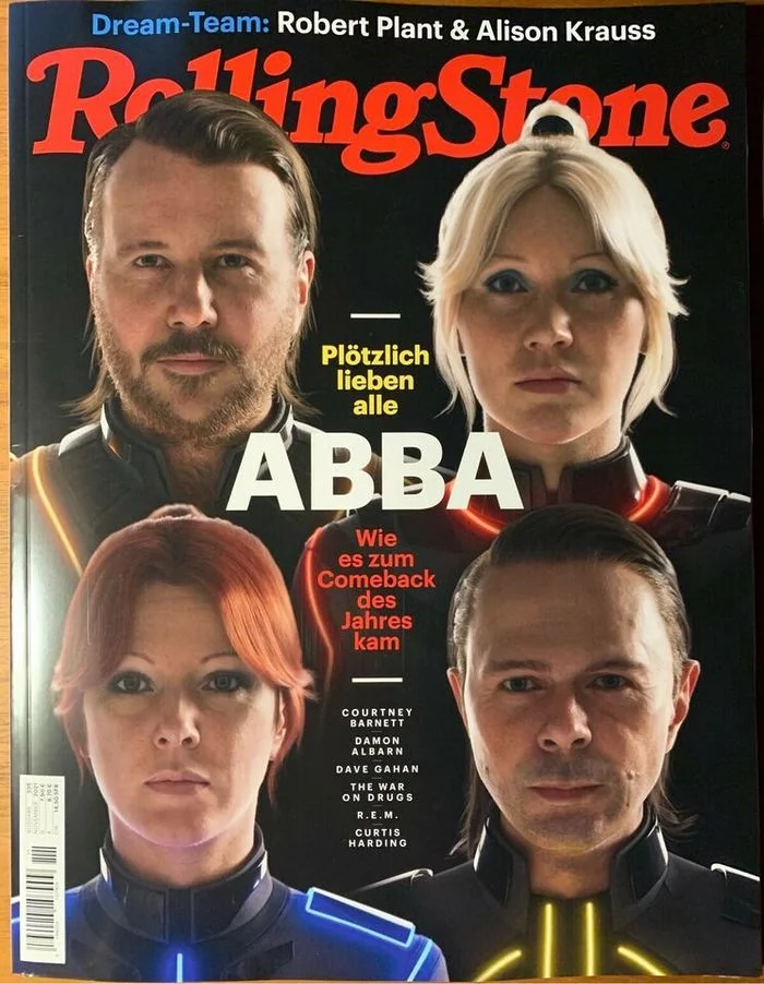 Fresh RollingStone cover - Abba, Show Business, Magazine, Images, Music, Cover, Rollingstone