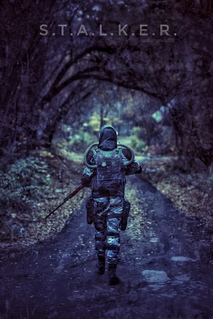 Monolith - Longpost, Airsoft, Games, The photo, Weapon, Cosplay, Art, Stalker, My
