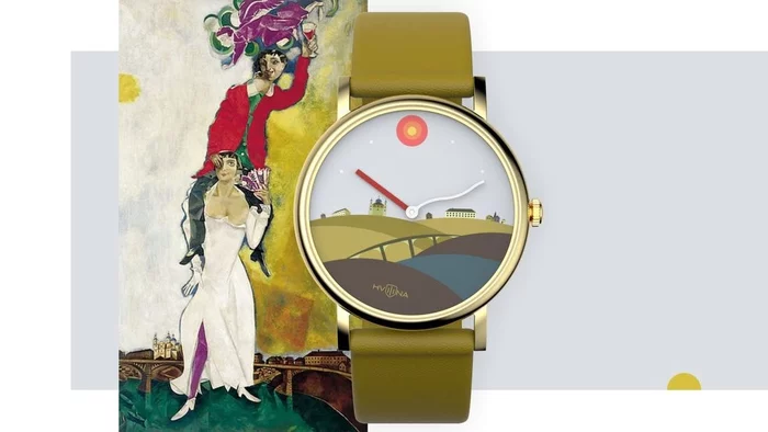 Design after the paintings of Marc Chagall. Hvilina presented a new collection of watches - Republic of Belarus, Marc Chagall, Wrist Watch, Design, Longpost