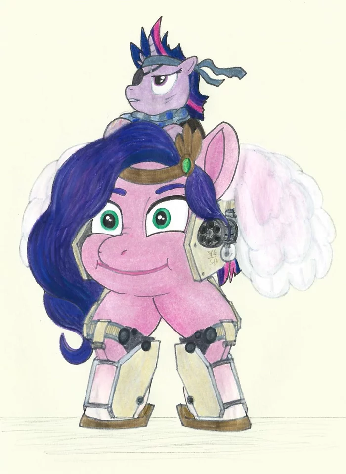 Mare Gear - My little pony, Twilight sparkle, Pipp petals, Metal gear solid 5, Venom Snake