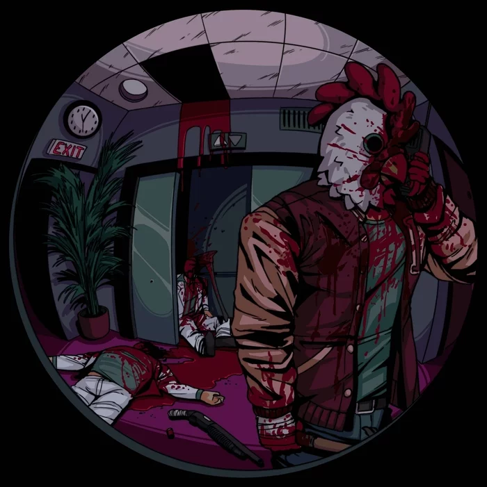 Hotline miami - Art, Games, Hotline miami, 