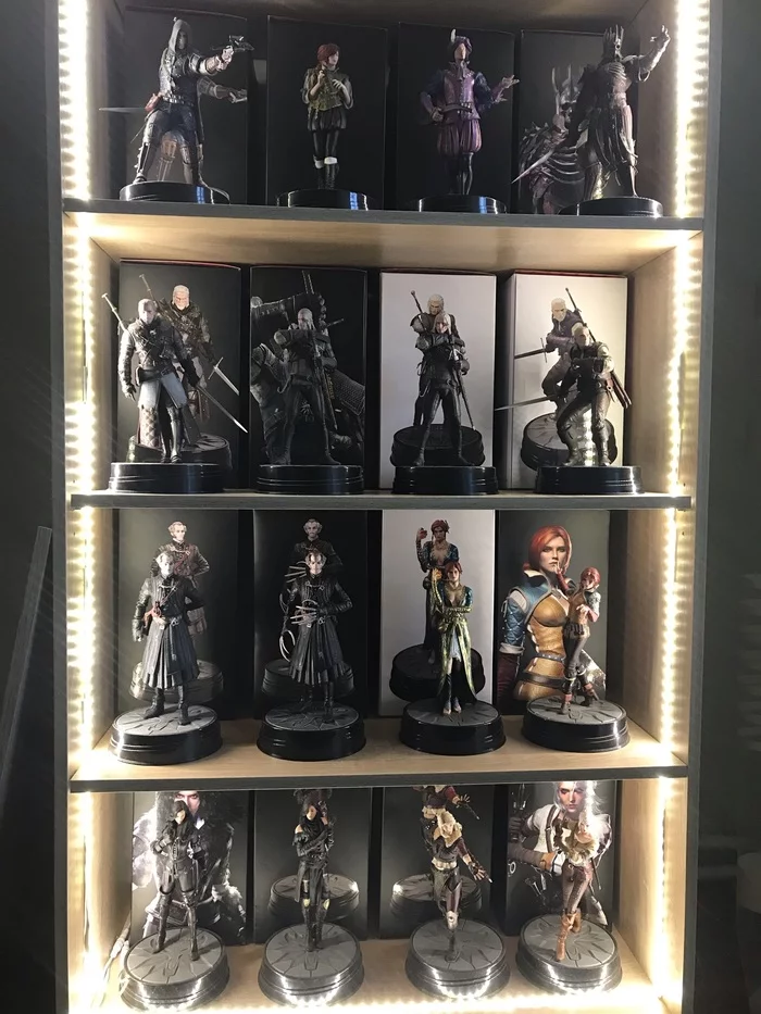 Collection number 1. The Witcher - My, Witcher, The Witcher 3: Wild Hunt, Figurines, Collection, Collector's Edition, Statuette, Geralt of Rivia, Computer games, Longpost