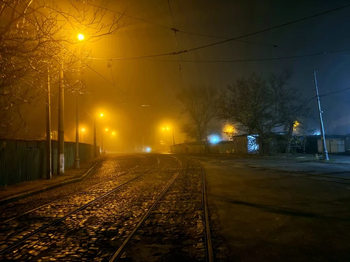 Fog on Moldovan - My, Autumn, Fog, Odessa, Mobile photography