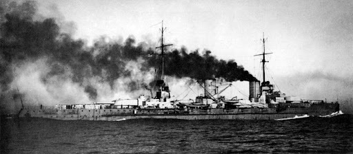 The battlecruiser Von der Tann. We talk about the combat path of the ship - My, Story, Ship, Germany, Battleship, Longpost