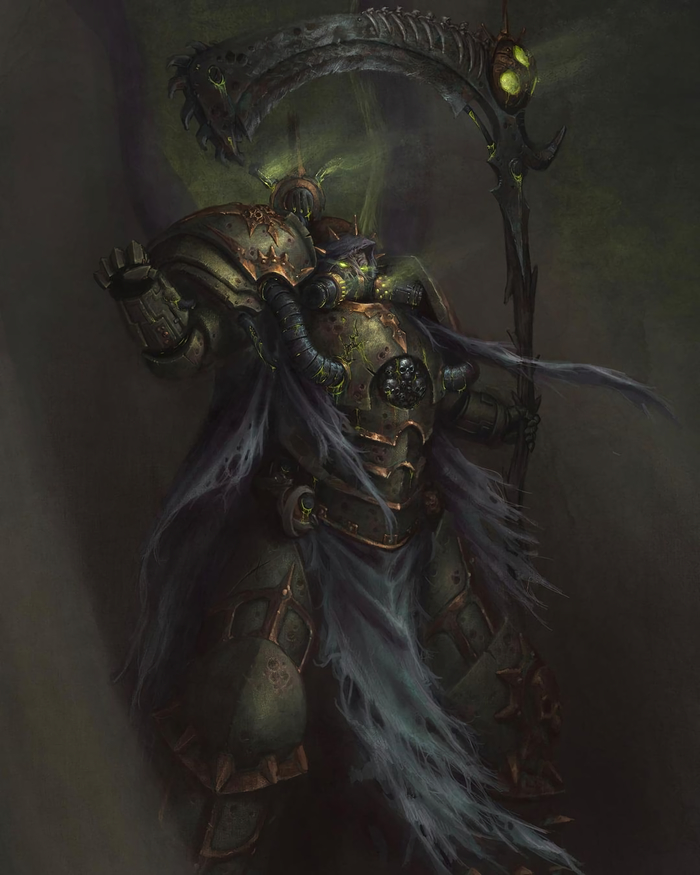 Mortarion by Daniel Rosa Mortarion, , Warhammer 40k, Wh Art,  , , , , Daniel Rosa