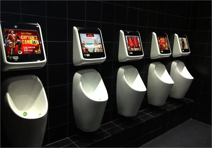 Flight of design ideas and public urinals - The photo, Plumbing, Design, Humor, Longpost