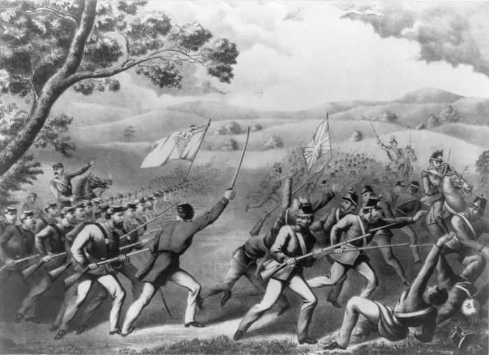 Первый бой ИРА США, Ирландец, Вторжение, Ирландская республиканская армия, Длиннопост