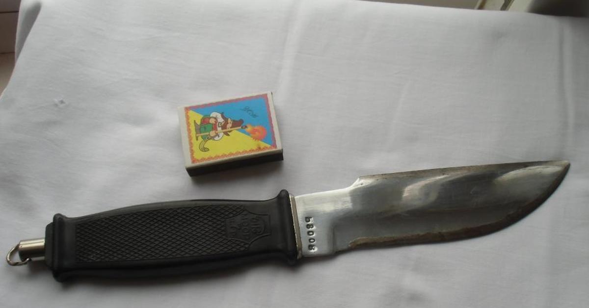 Охотничий нож - сделано в СССР