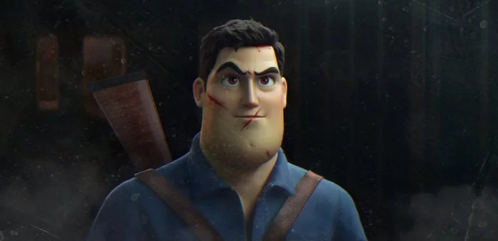 Groovy - Buzz Lightyear, Pixar, Evil Dead, Ash Williams, Crossover