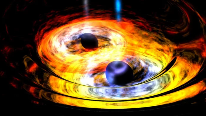 Scientists have discovered a tsunami of gravitational waves - Black hole, Gravitational waves, Space, Universe, Longpost