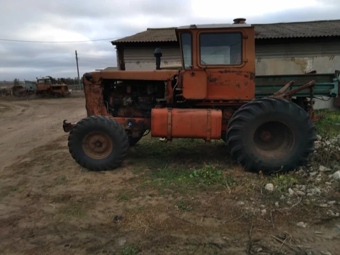 Iron Monster - My, Tractor, The photo, Rework