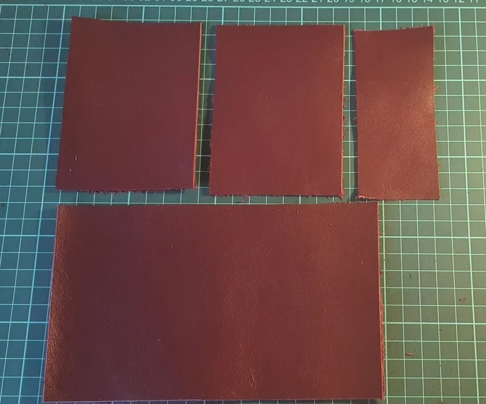 Kaiser leather bifold (third attempt) - My, Natural leather, Handmade, Leather products, Новичок, Longpost