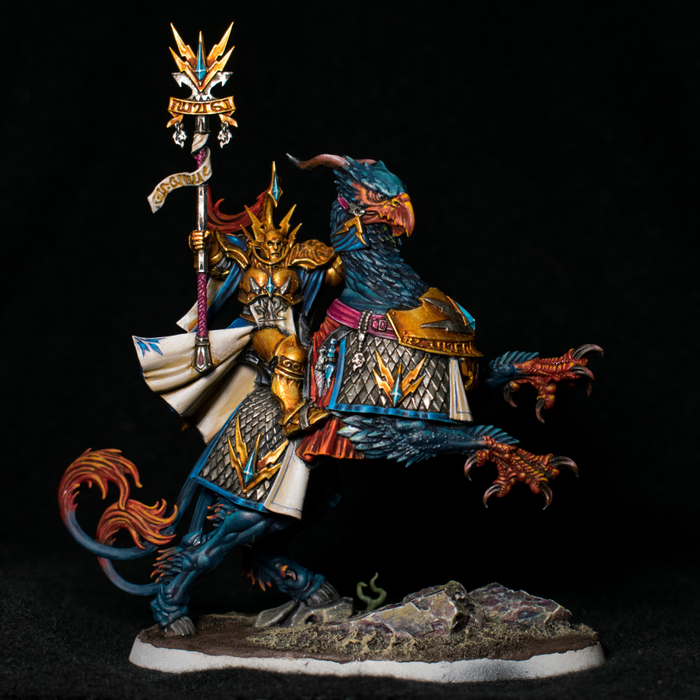 Lord-Arcanum on gryph-charger Warhammer: Age of Sigmar, ,  , ,  , Warhammer, Games Workshop, 