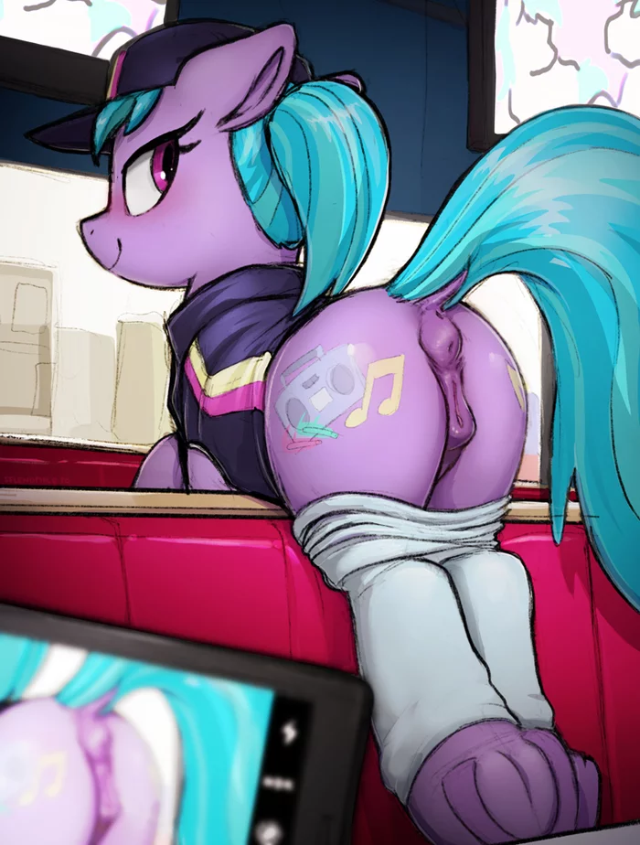 Photo for the fan - NSFW, My little pony, MLP Explicit, MLP anatomically correct, PonyArt, Selenophile, Original character