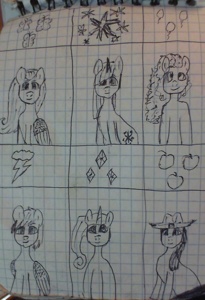    My Little Pony, MLP Learning, Mane 6, Original Character, 
