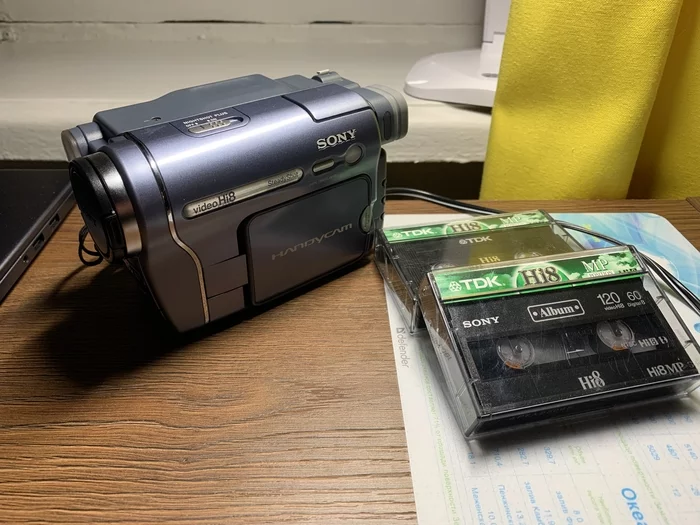 My first video camera - My, Camcorder, Sony, VHS, Nostalgia, Video