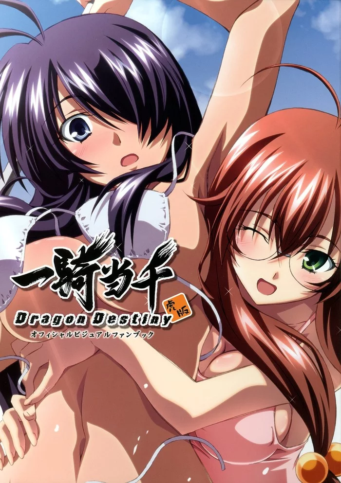 Ikkitousen: Dragon Destiny Art from booklet included with DVD - NSFW, Anime, Ikkitousen, Kanu unchou, , Ryomou shimei, , Longpost