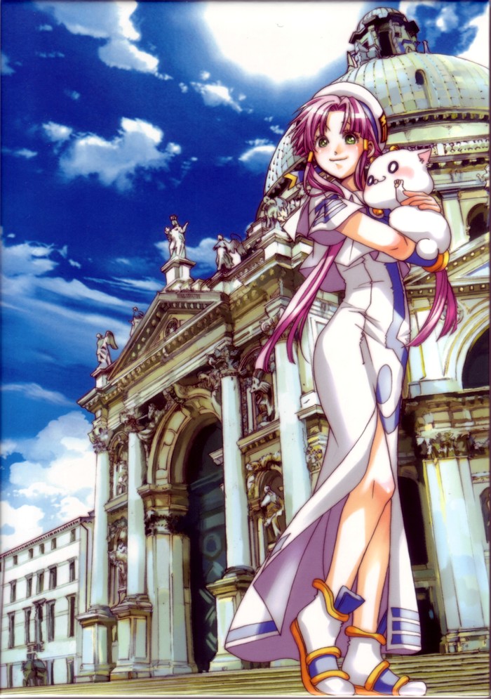 Aria      DVD , Anime Art, , Aria (anime), Mizunashi Akari, Aria Pokoteng, Alicia Florence