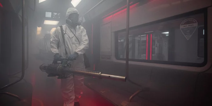 How is the Moscow metro disinfected? - Disinfection, Transport, Public transport, Moscow, Longpost