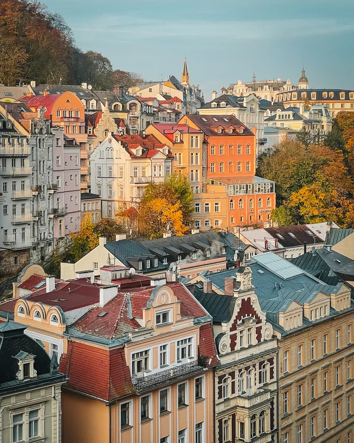 Осенняя романтика Карловых Вар - Моё, Чехия, Карловы вары, Фотография, Длиннопост, Осень