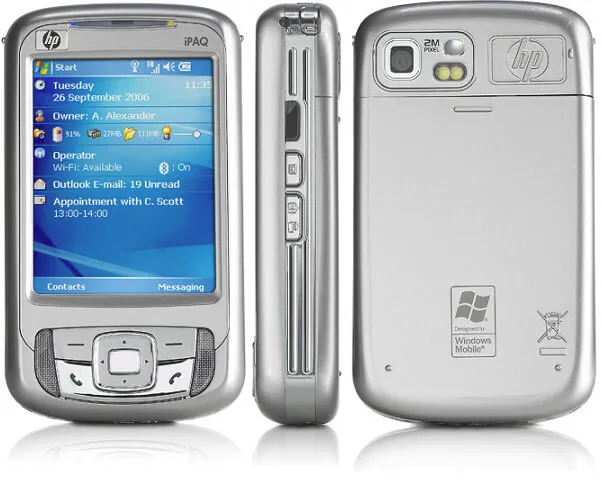       , , , Windows mobile, , , 2000-, Hewlett Packard, 