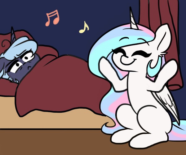   !! My Little Pony, Princess Luna, Princess Celestia, , Katputze