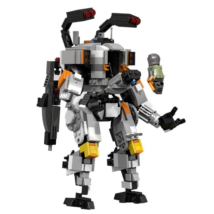 Лего мехи LEGO, Робот, Moc, Titanfall, Железный человек, Любовь смерть и роботы, Длиннопост