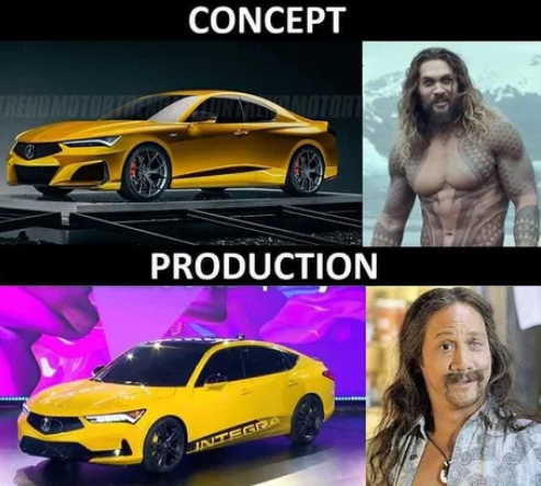 Well, there are similarities - Concept, Auto, Jason Momoa, Rob Schneider, Similarity