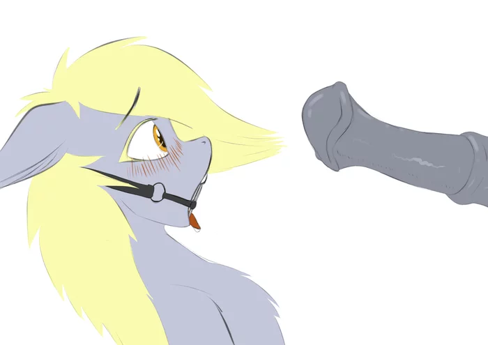 Genuine surprise - NSFW, My little pony, Derpy hooves, MLP Explicit, MLP anatomically correct