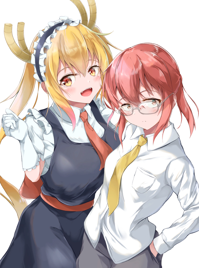    Kobayashi-san chi no maidragon, Kobayashi, Tooru, Anime Art, 