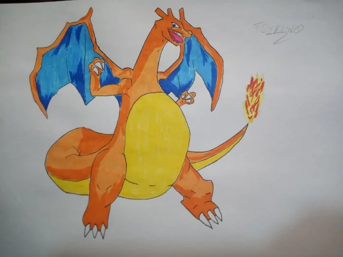 Charizard - My, Art, Pokemon