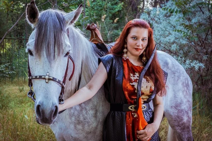 Wood elves and the first crafts - My, Cosplay, Elves, Craft, PHOTOSESSION, Horses, Longpost