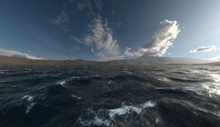 Water renderer for Android/iOS - My, , Ocean, Water, Render, Shaders, Opengl, Android, iOS, Longpost