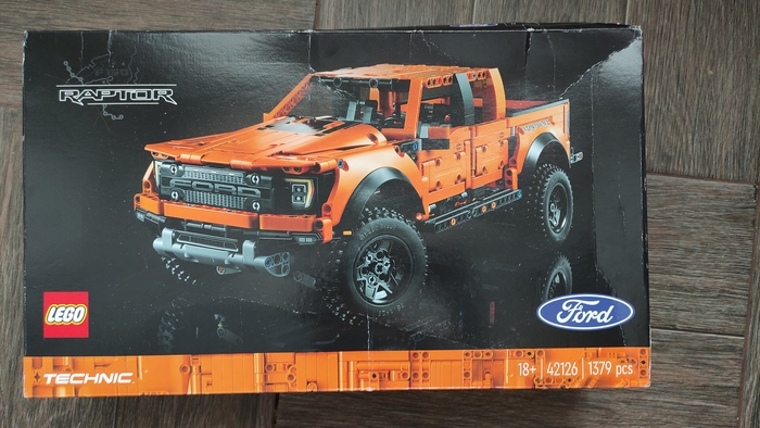 Конструктор Lego Technic Ford F-150 Raptor, 42126 LEGO, LEGO Technic, Ford, Конструктор, Видео, Длиннопост