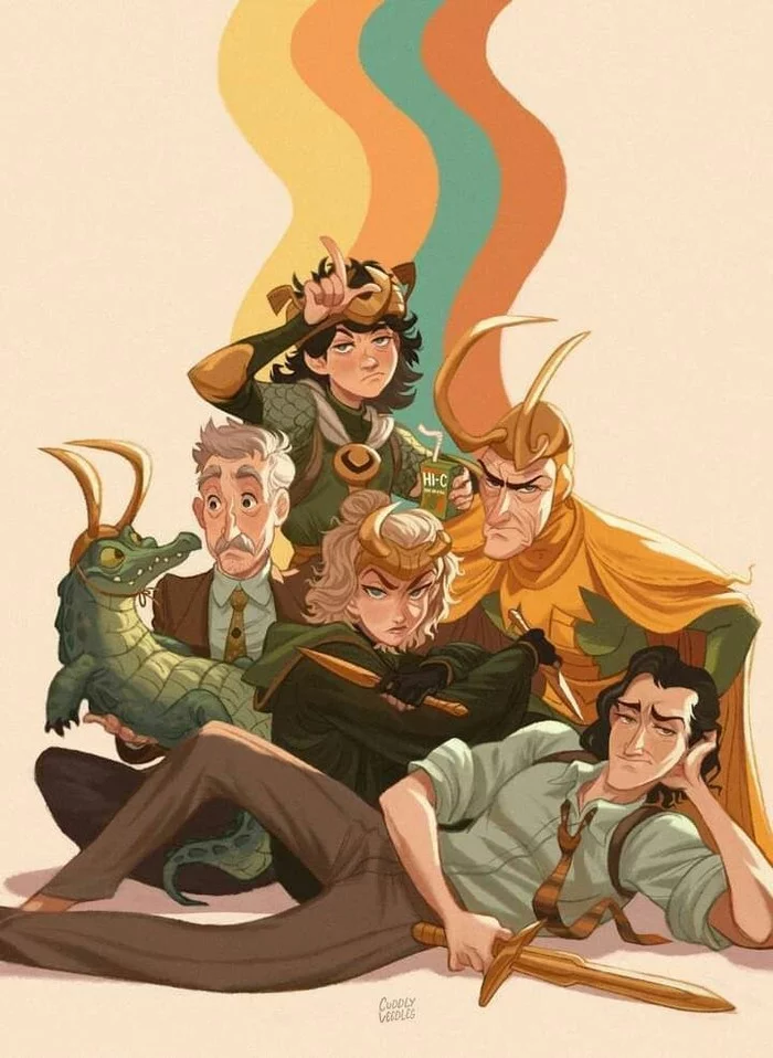 Loki series - My, Loki, Serials, Marvel, Art