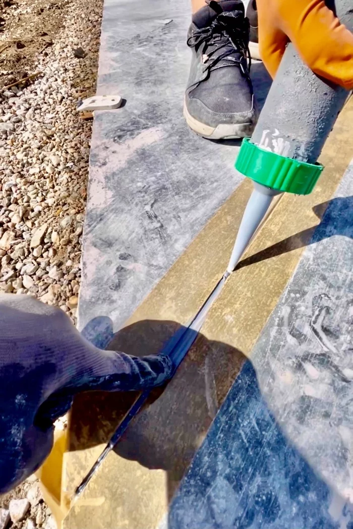 Floor options: topping or polishing with stones, which is better, I did both options myself, compare (VIDEO at the end) - My, Building, Floors, With your own hands, The science, Repair, Video, Longpost