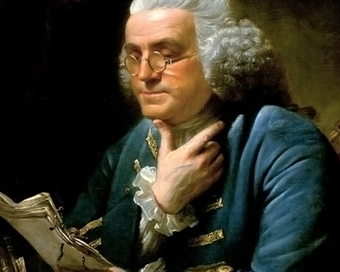 Выработка собственного литературного стиля Бенджамином Франклином