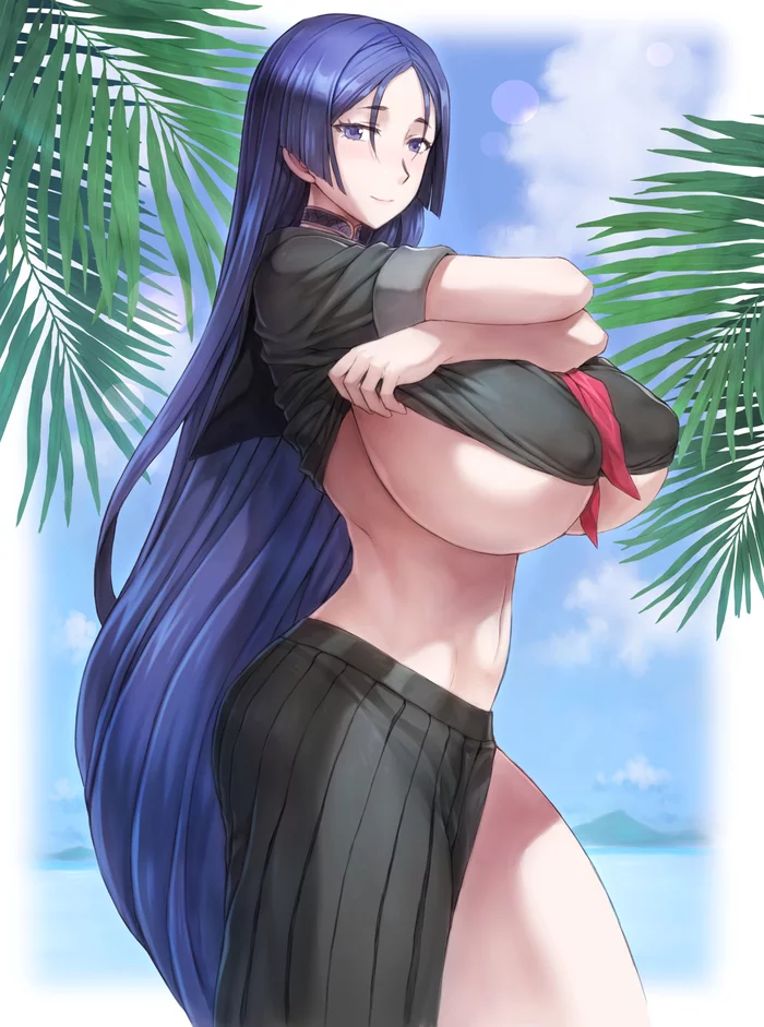 Мамочка - NSFW, Fate, Fate Grand Order, Minamoto No raikou, Аниме, Anime Art