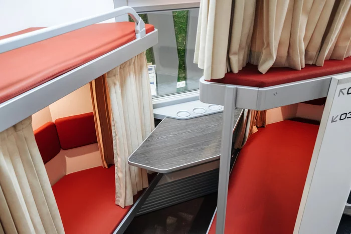 РЖД показали новый вид плацкартных вагонов под кодовым названием «Елочка» РЖД, Поезд, Вагон, Пассажирский вагон, Длиннопост РЖД показали новый вид плацкартных вагонов под кодовым названием «Елочка» РЖД, Поезд, Вагон, Пассажирский вагон, Длиннопост