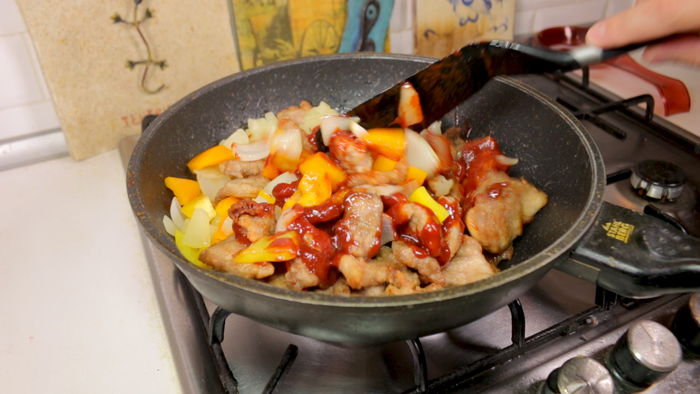 Габаджоу в кисло сладком соусе рецепт в домашних условиях пошаговый с фото