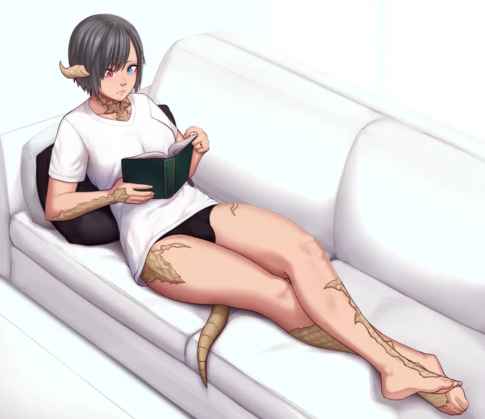 Au Ra - NSFW, Its a trap!, Futanari, Futa art, Au Ra, Final Fantasy, Final fantasy xiv, Razalor