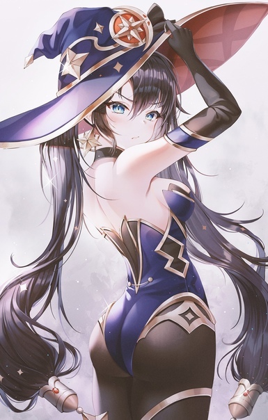 Mona Megistus - Genshin impact, Games, Anime, Anime art, Mona Megistus (Genshin Impact)